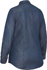 Picture of Bisley Workwear Womens Long Sleeve Denim Work Shirt (BL6602)