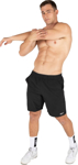 Picture of UNIT Mens Central Stretch Elasticated 19 Inch Shorts (229117001)