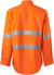 Picture of KingGee Womens Shieldtec Lenzing Flame Resistant Hi Vis Open Front Taped Shirt (K84003)