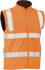 Picture of Bisley Workwear Taped Hi Vis Rail Wet Weather Vest (BV0364T)
