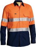 Picture of Bisley Workwear Taped Hi Vis Ripstop Shirt (BS6415T)