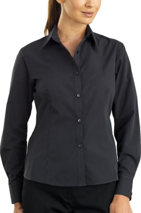Picture of John Kevin Womens Long Sleeve Shirt (135 Charcoal)