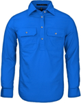 Picture of Ritemate Workwear-Womens Pilbara Closed Front Long Sleeve Shirt (RM300CF)