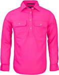 Picture of Ritemate Workwear-Womens Pilbara Closed Front Long Sleeve Shirt (RM300CF)