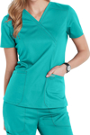 Picture of Cherokee Scrubs Womens Revolution Crossover Top with Badge Loop (CH-WW610)