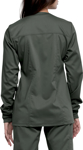 Picture of Cherokee Scrubs Womens Revolution 3 Pocket Snap Front Jacket (CH-WW310)