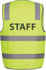 Picture of JB'S Wear Hi Vis Day & Night Safety Vest - STAFF (6DNS6)