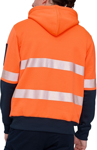 Picture of Australian Industrial Wear Unisex Taped Hi Vis Hoodie (SW88)