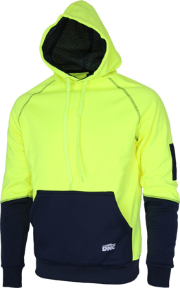 Picture of DNC Workwear Hi Vis Softshell Hoodie (3521(DNC))