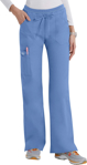 Picture of Cherokee Scrubs Womens Junior Fit Low-Rise Tall Drawstring Cargo Pant (CH-24001T)