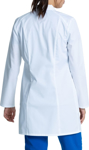 Picture of Cherokee Scrubs Womens Project Lab 3 Pocket Mid Length Lab Coat (CH-CK452)