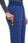 Picture of Cherokee Scrubs Womens iflex Knit Waist Jogger Scrub Pants - Petite (CH-CK011P)