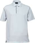 Picture of Stencil Mens Bio Weave Short Sleeve Polo (1033 Stencil)