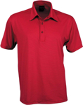 Picture of Stencil Mens Silvertech Short Sleeve Polo (1058 Stencil)