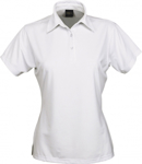 Picture of Stencil Womens Silvertech Short Sleeve Polo (1158 Stencil)