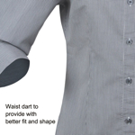 Picture of Stencil Womens Dominion 3/4 Sleeve Shirt (2142 Stencil)