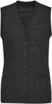 Picture of Bizcare Womens Button Front Knit Vest (CK961LV)