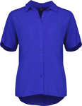 Picture of Biz Corporates Womens Dahlia Short Sleeve Blouse (RB365L)