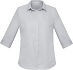Picture of Biz Corporates Womens Charlie 3/4 Sleeve Shirt (RS968LT)