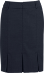 Picture of Biz Corporates Womens Comfort Wool Stretch Multi-Pleat Skirt (24015)