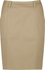 Picture of Biz Corporates Womens Mid Waist Stretch Chino Skirt (RGS264L)