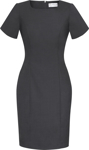 Picture of Biz Corporates Womens Comfort Wool Stretch Short Sleeve Shift Dress (34012)