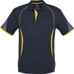 Picture of Biz Collection Mens Razor Short Sleeve Polo (P405MS)