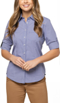 Picture of Gloweave-1637WHL-Women's Gingham Slim Fit Shirt - Westgarth