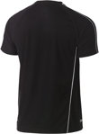 Picture of Bisley Workwear Cool Mesh Tee With Reflective Piping (BK1426)