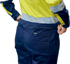Picture of Bisley Workwear Womens Taped Hi Vis Fleece Jumper (BKL6818T)