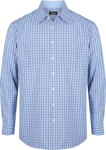 Picture of Identitee Mens Hudson Long Sleeve Shirt (W54)