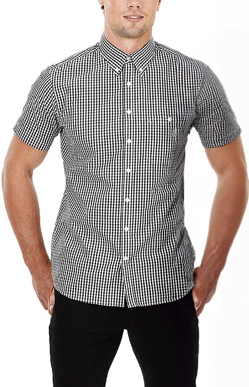 Picture of Identitee Mens Miller Short Sleeve Shirt (W46)