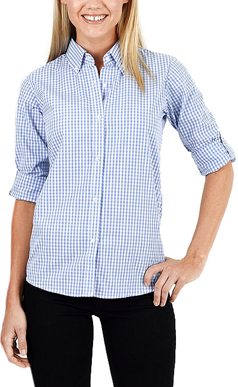 Picture of Identitee Womens Miller Long Sleeve Shirt (W45)