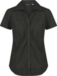 Picture of Identitee Womens Harley Short Sleeve Shirt (W07)