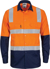 Picture of DNC Workwear Hi Vis Cool Breeze Cotton Shirt With Hoop & Shoulder CSR Reflective Tape (3747)