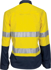 Picture of DNC Workwear Womens Taped Hi Vis 3 Way Cool Breeze Shirt With Gusset Sleeve - 3M Reflective Tape (3749)