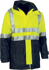 Picture of DNC Workwear Taped Hi Vis 4 in 1 Breathable Jacket with Vest - 3M Reflective Tape (3864)