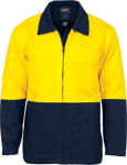 Picture of DNC Workwear Hi Vis Protector Drill Jacket (3868)