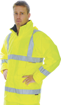 Hi vis rain jacket australia best sale