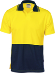 Picture of DNC Workwear Hi Vis Food Industry Short Sleeve Polo (3903)