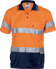 Picture of DNC Workwear Hi Vis Taped Day/Night Cool Breathe Polo Shirt With 3M 8906 Reflective Tape (3911)