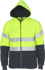 Picture of DNC Workwear Hi Vis Taped Full Zip Polar Fleece Hoodie - CSR Reflective Tape (3926)