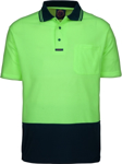 Picture of Ritemate Workwear Hi Vis 2 Tone Short Sleeve Polo Shirt (RM2346S)