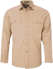 Picture of Ritemate Workwear Pilbara Mens Open Front Long Sleeve Shirt (RM500BT)