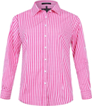 Picture of Ritemate Workwear Pilbara Womens Gingham Classic Fit Long Sleeve Shirt (RMPC003)