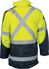 Picture of DNC Workwear Hi Vis Taped Cross Back 2 Tone Day/Night “6 In 1” Contrast Jacket (3998)