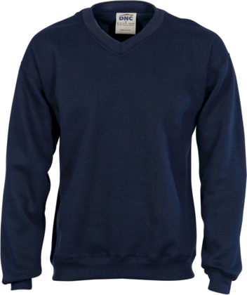 Picture of DNC Workwear V Neck Fleece Jumper (5301)