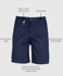 Picture of Syzmik Mens Plain Utility Shorts (ZW011)