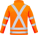 Picture of Syzmik Womens Hi Vis NSW Rail X Back 2 In 1 Softshell Jacket (ZJ770)