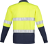 Picture of Syzmik Mens Hi Vis Hoop Taped Spliced Long Sleeve Polo (ZH235)